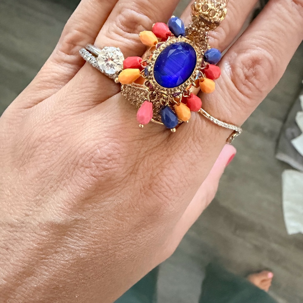 Kate Spade Camel Cocktail Ring - Picture 8 of 8